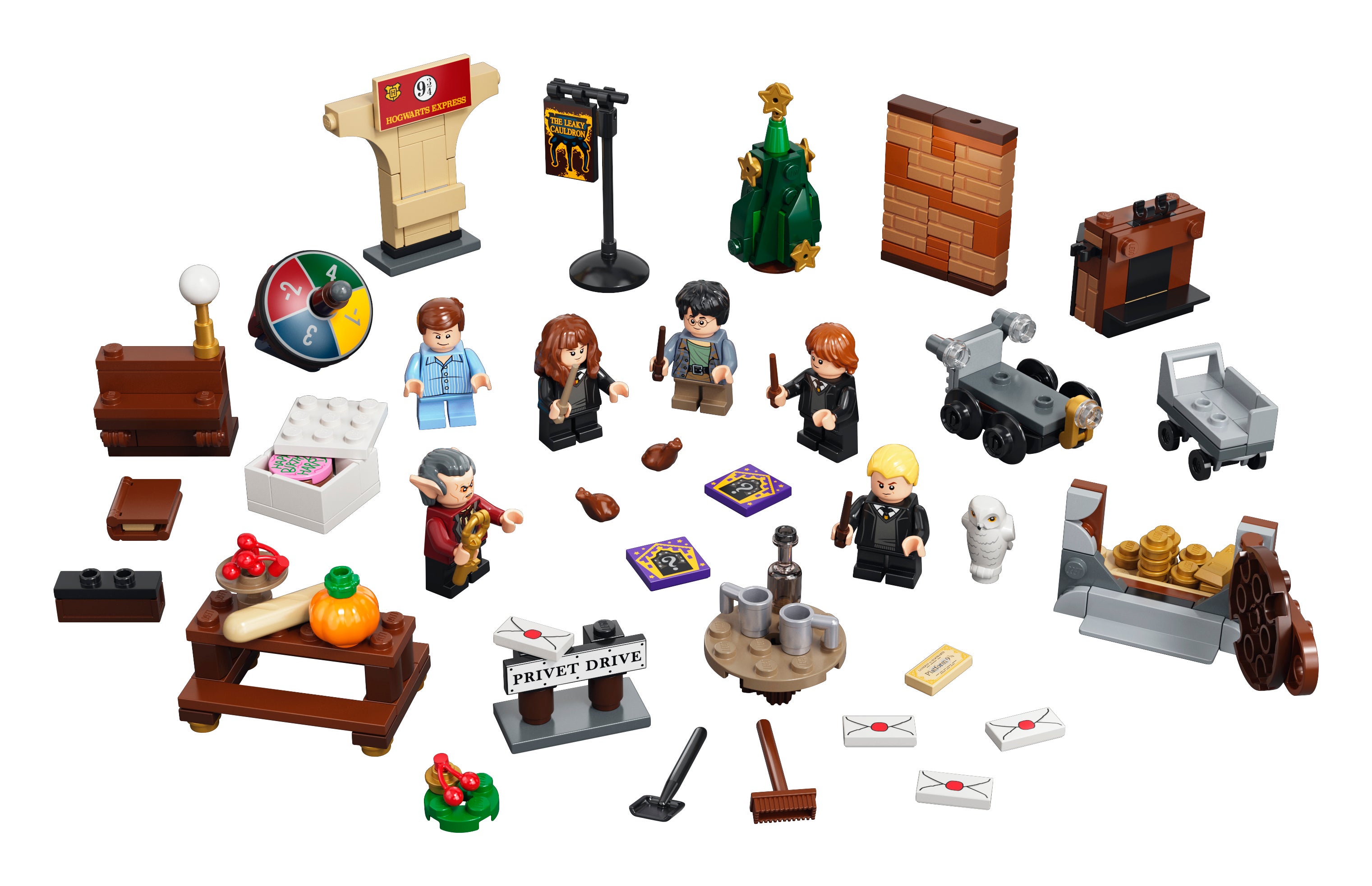 2021 Lego Harry Potter Calendario de Adviento 76390 24 Puertas De Abrir 274 piezas 7+